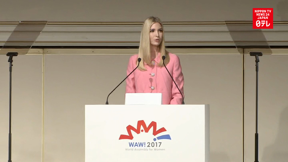 Ivanka addresses World Assembly for Women