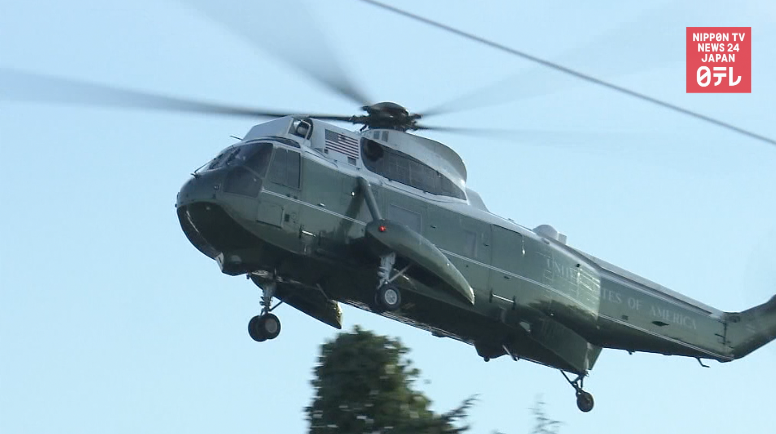 Marine One drills for Trump 