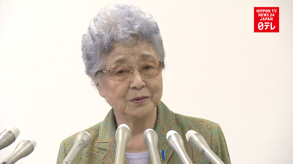Mother of N.Korea abduction victim seeks Trump's cooperation
