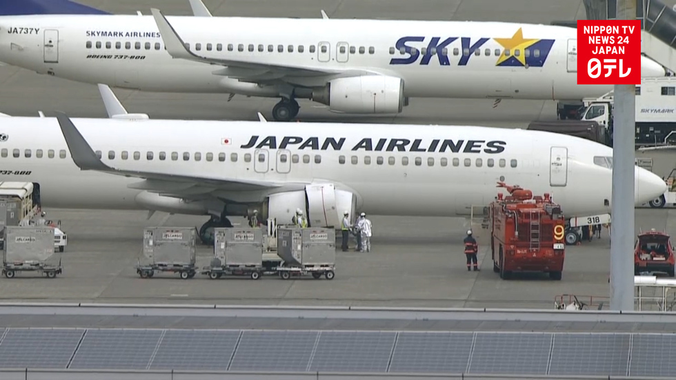 Japan Airlines flight canceled over fire in engine