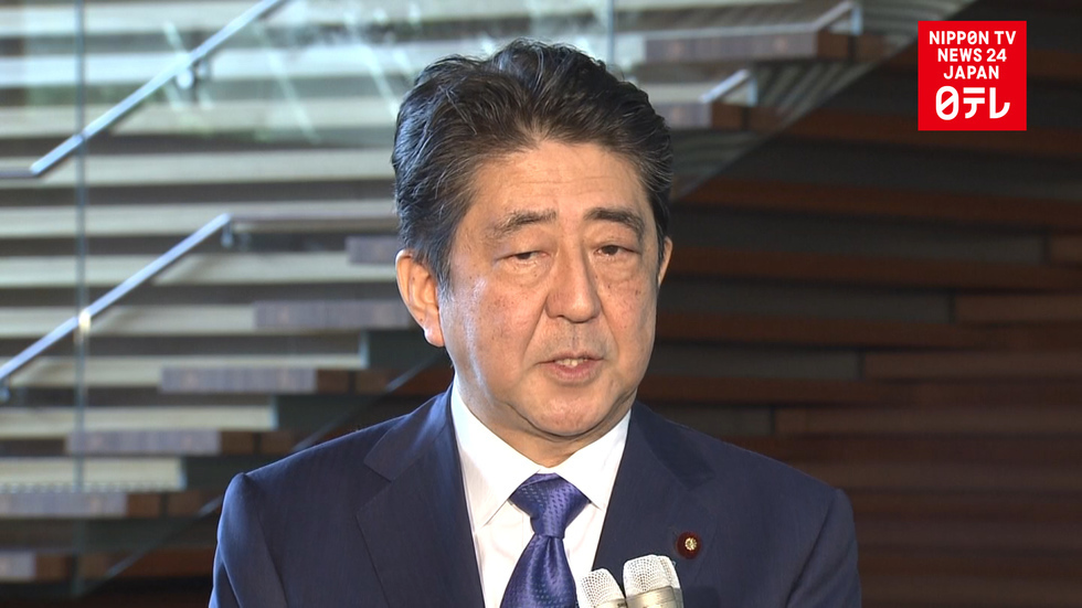 Japan PM Abe warns N. Korea of 'no bright future'