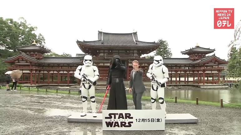 Stars Wars lands at revered Buddhist temple