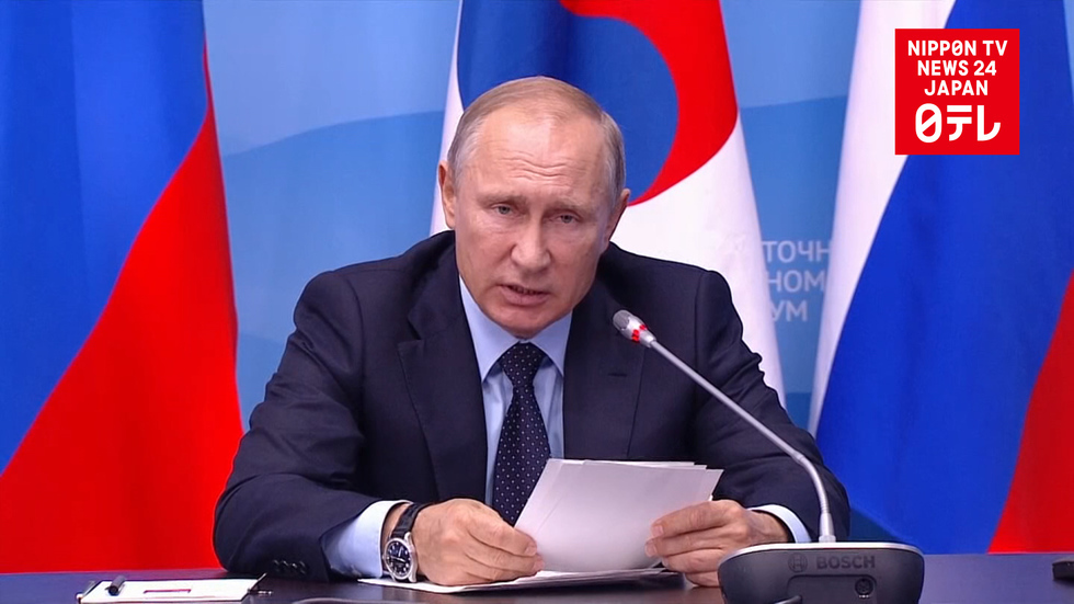 Putin says Russia ready to offer N.Korea economic cooperation