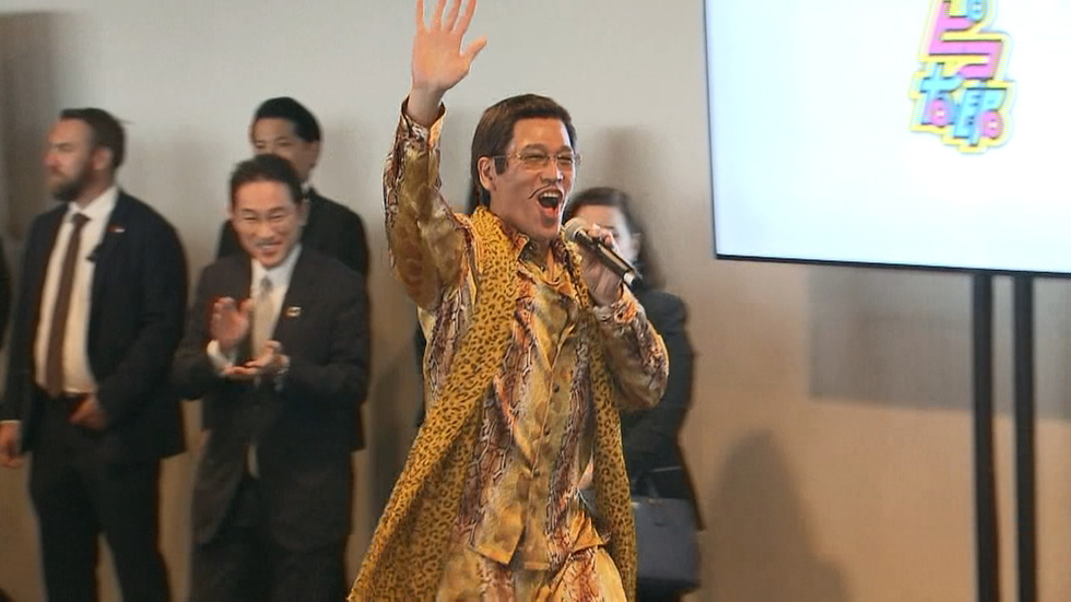 Pikotaro promotes SDGs at UN conference