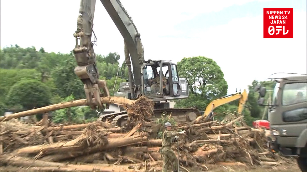 Kyushu rain death toll reaches 25 