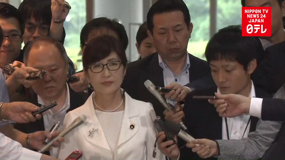 Defense minister under fire for electioneering speech 