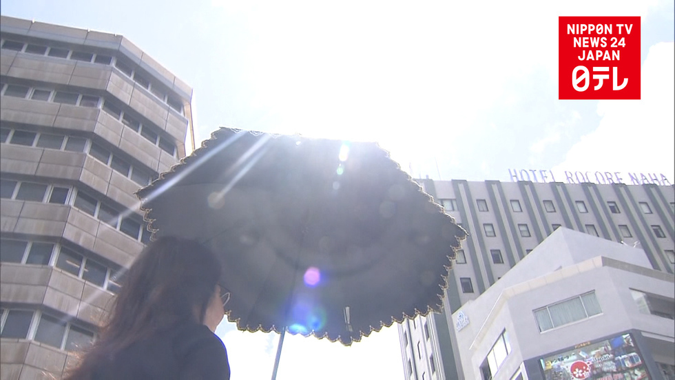 Summer officially arrives in Okinawa