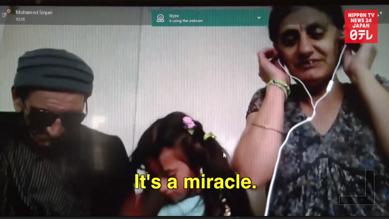 Girl kidnapped by IS reunited with family 