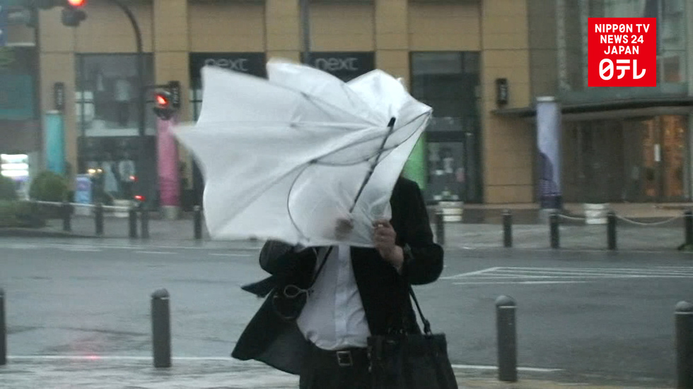 Spring storm hits Kanto, heat wave ensues