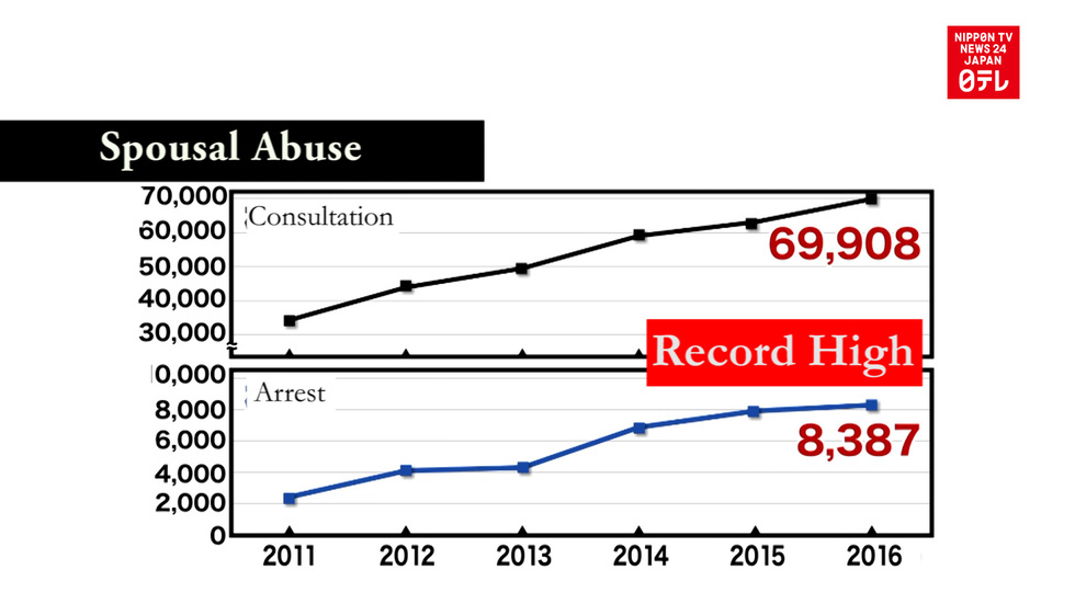 Domestic violence cases and arrests hit record high