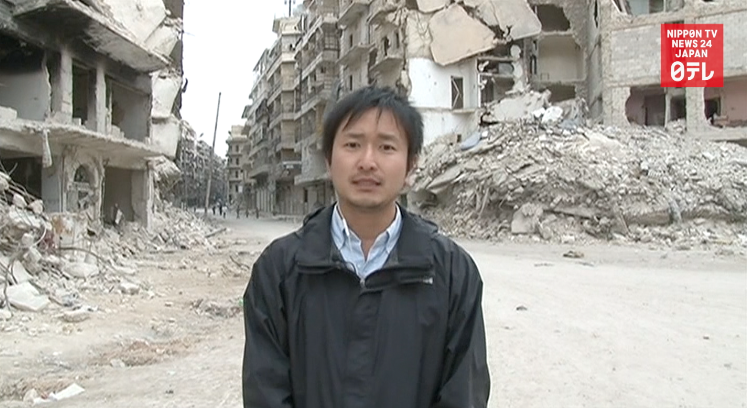 NTV tours devastated east Aleppo 