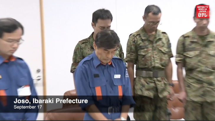 East Japan marks week since flood disaster