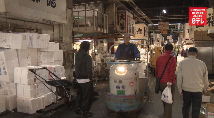 Pollution feared under Tsukiji fish market 