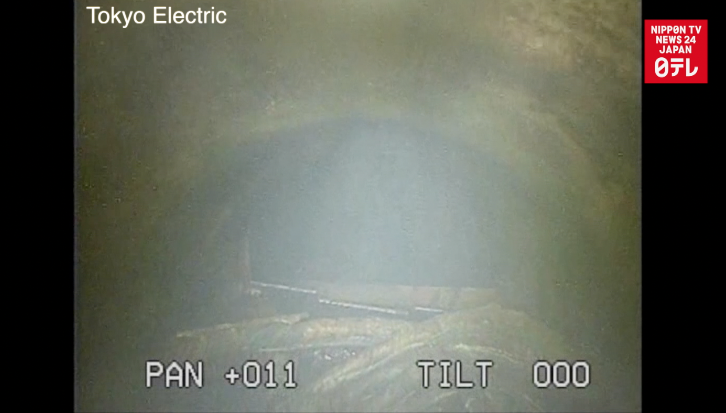 Video shows inside Fukushima No.2 containment vessel