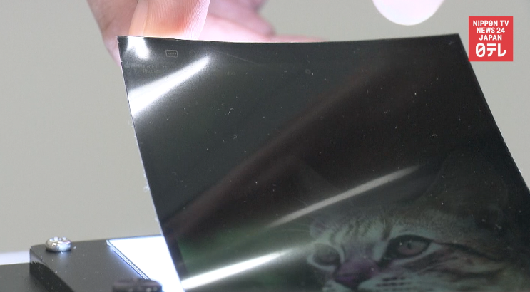 Japan Display unveils flexible LCD screen 