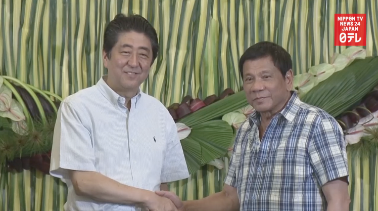 Abe, Duterte stress vital role of US