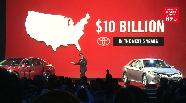 Toyota to invest $10b in the US