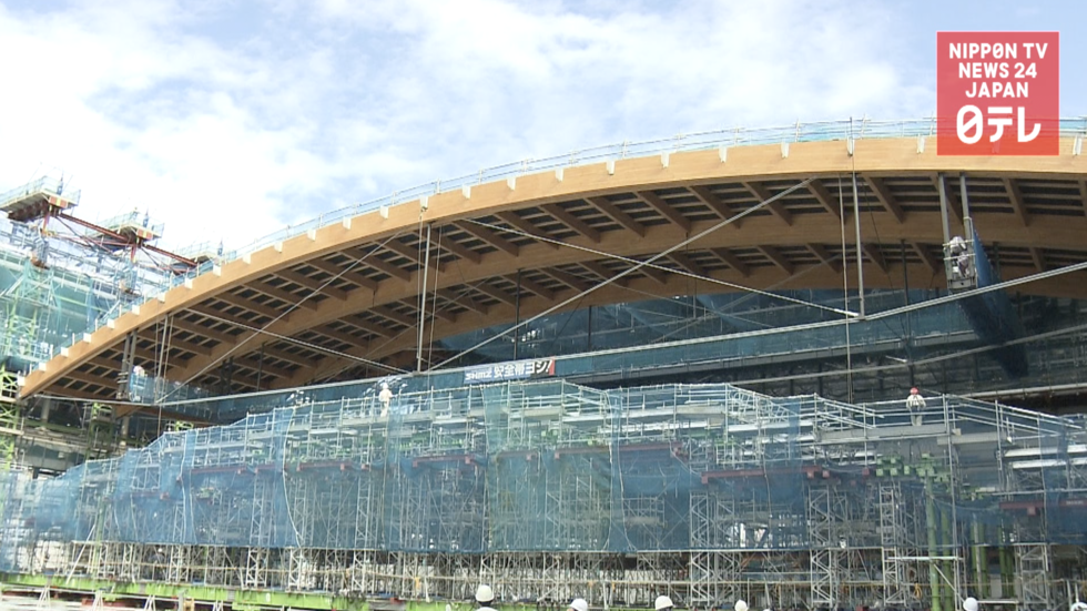 Tokyo 2020 gymnastics venue features nation's biggest wood roof 