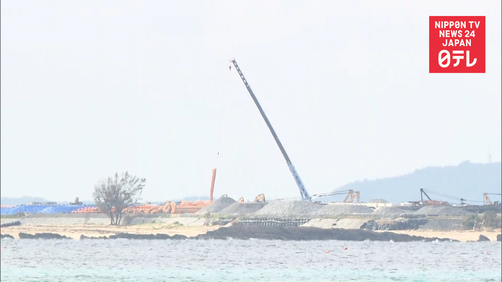 Defense ministry resumes US base landfill work