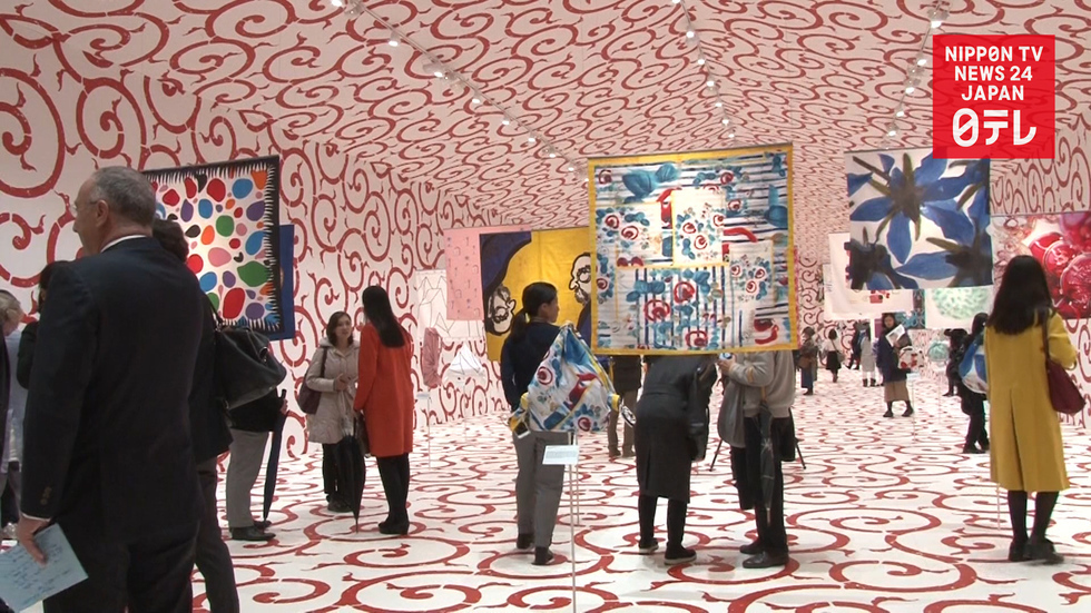 Furoshiki on show in Paris