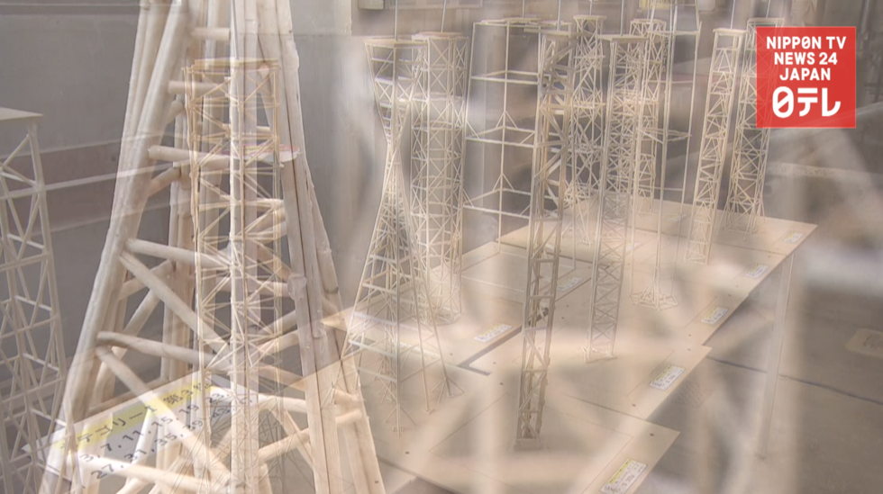 Toothpick tower contest tests students 