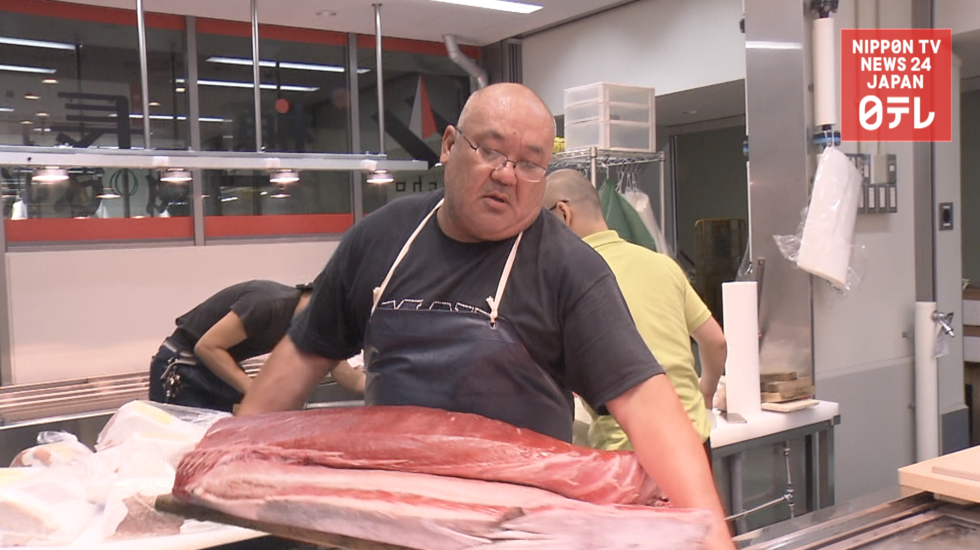 Toyosu market finally opens 