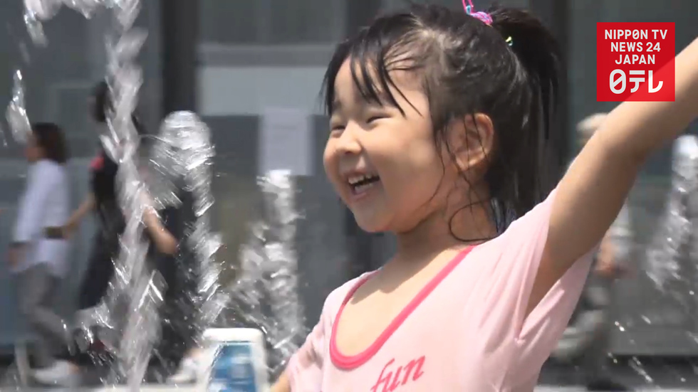 Four straight days of summer heat hit Tokyo