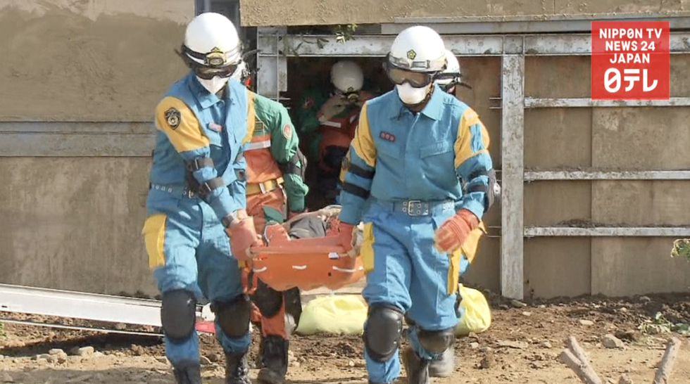 Police drill for 2011-level natural disaster  