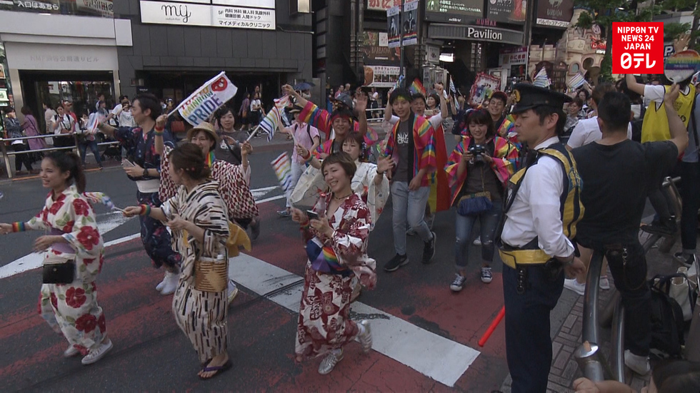 Thousands march for love and equality at Tokyo Rainbow Pride 2018