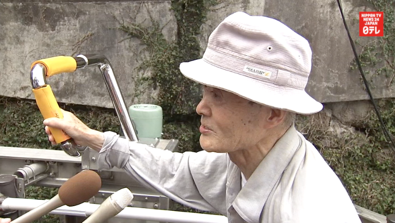 Hi-tech handrail aims to ease passage for the elderly
