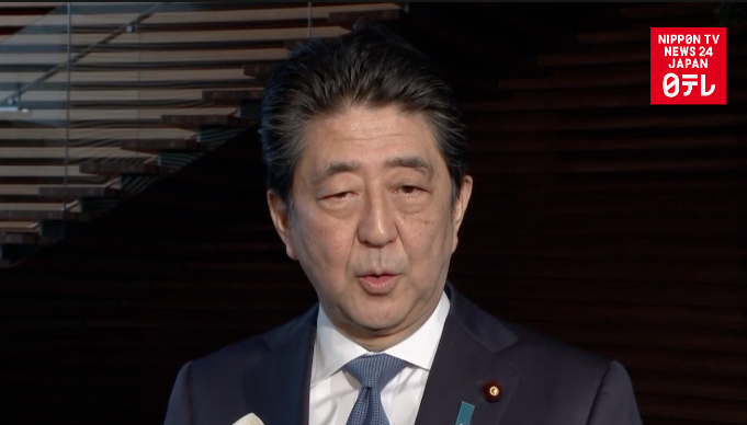 Abe commends change in N.Korea 's posture