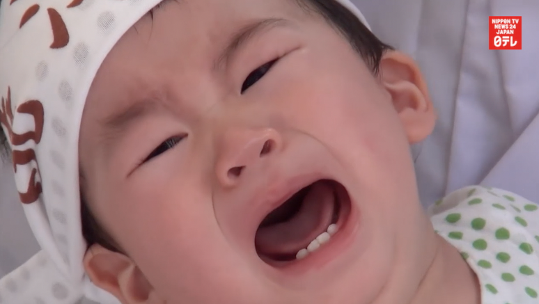Toddlers cry for good health