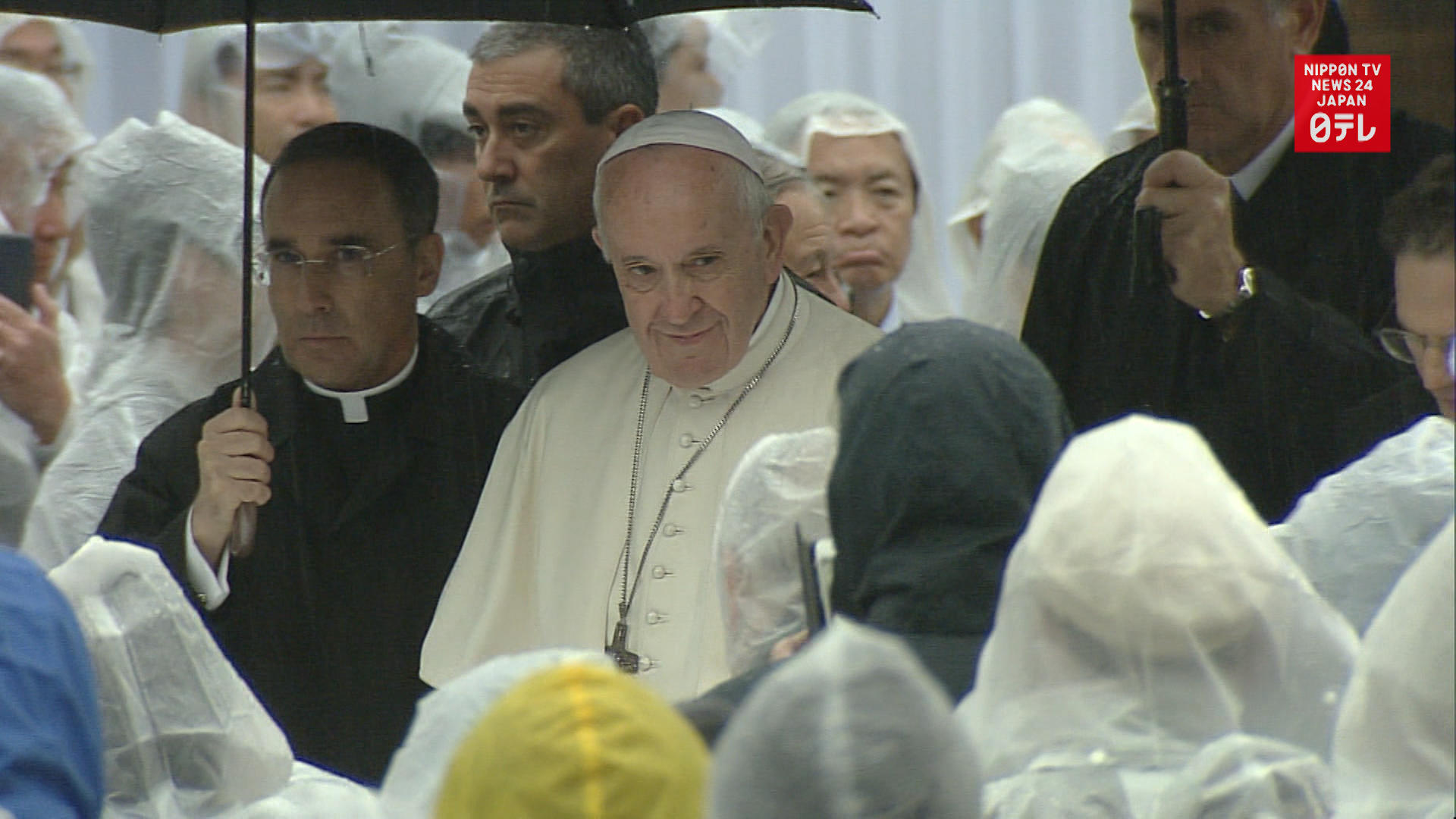 Pope Francis calls for nuclear abolition in Nagasaki speech