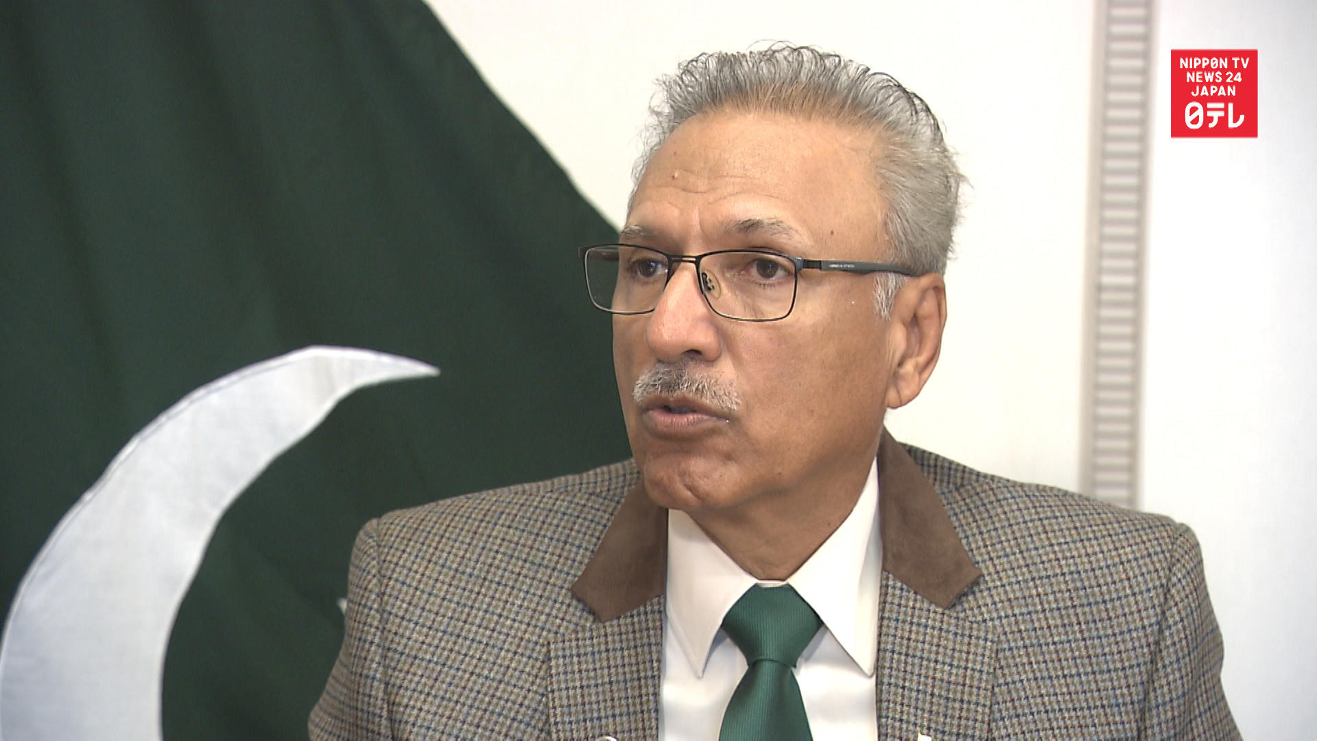 Pakistani president seeks enhanced ties with Japan