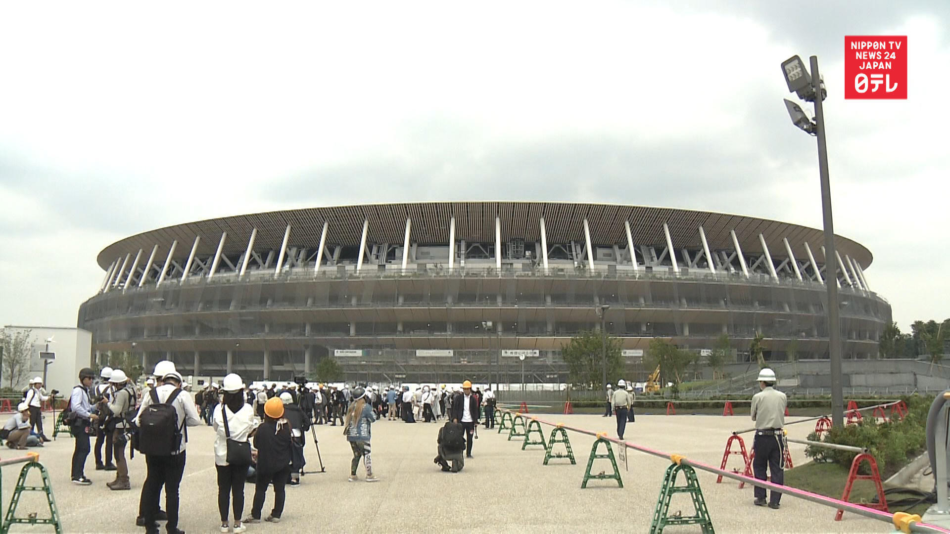 Tokyo Olympic main stadium 90% finished