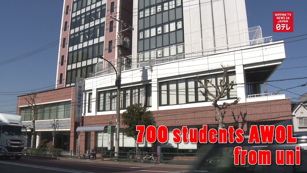 700 foreign students AWOL from college in Tokyo