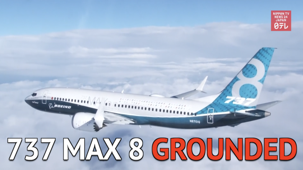 Japan grounds 737 Max 8  