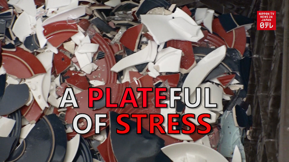 Breaking plates to cope