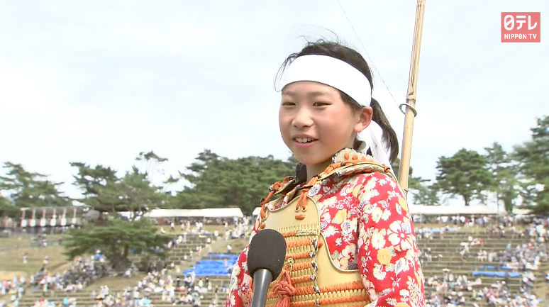 Horsemen reenact ancient samurai tradition