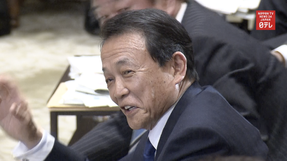 Aso ignites new firestorm 