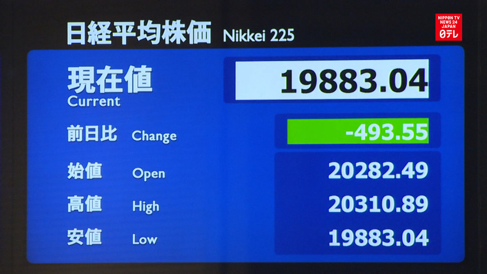 Tokyo stocks plunge on Greece and China concerns