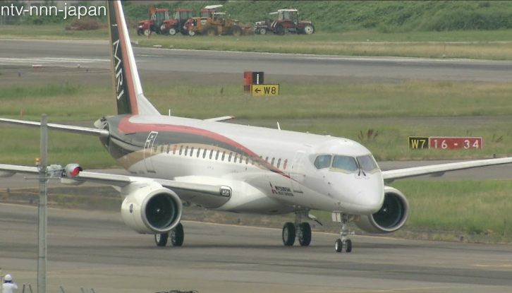 Mitsubishi tests new regional jet