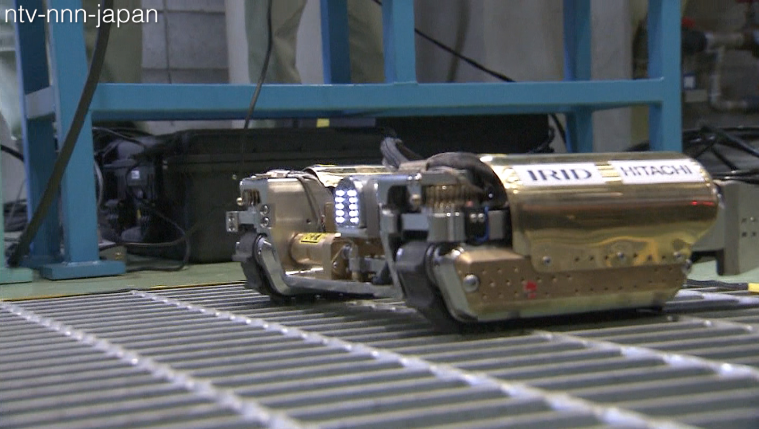 Robot enters crippled Fukushima plant