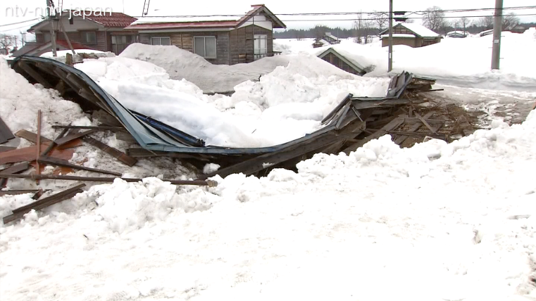 Lucky escape from house collapse