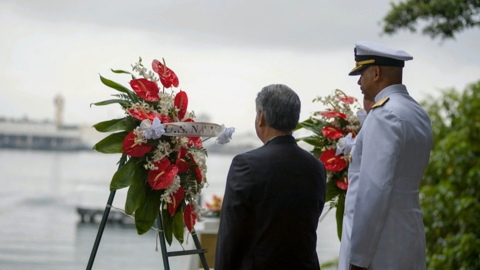 Ceremony honors Japanese and American Pearl Harbor casualties