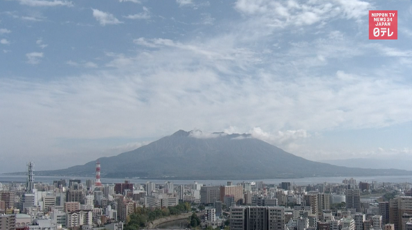 Sakurajima eruption alert lowered
