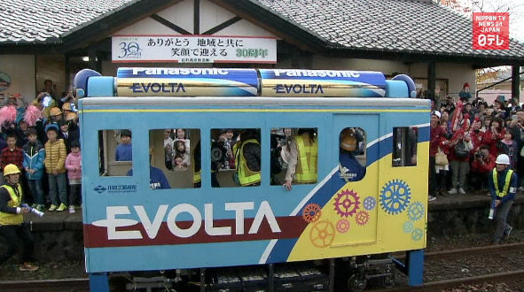 Electric battery train claims world record run