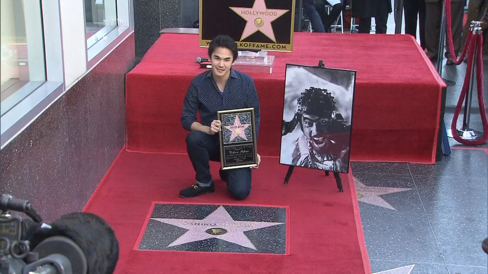 Actor Toshiro Mifune honored on Hollywood Walk of Fame