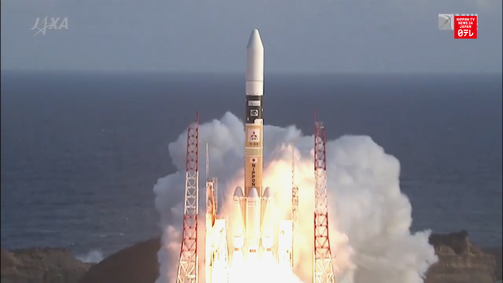 First Japanese rocket with commercial satellite launched 