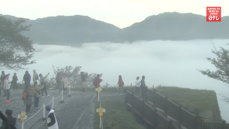 Japan's Machu Picchu fascinates tourists 